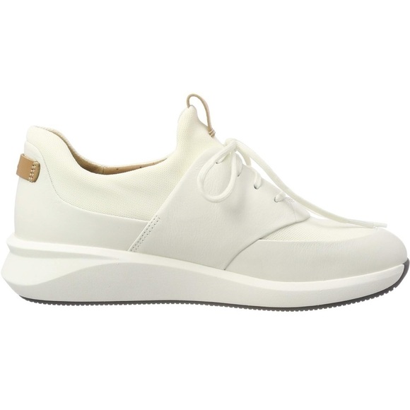 Clarks Unconstructed,Low-Top Sneakers Derbys, Machine-Wash, Leather, Lace-Up, 6M - Picture 2 of 13